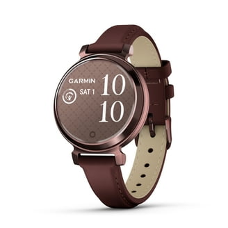 Garmin Lily™ Fitness Smartwatch, Rose Gold Bezel, Light Sand Case