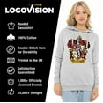 thumbnail image 4 of Harry Potter HP Gryffindor Crest Women's Hoodie, 4 of 6