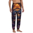 thumbnail image 4 of Kdxio Dreamy Jester Under Stars Pattern Joggers,Sweatpants for Men with Pockets-Large, 4 of 5