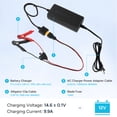 thumbnail image 3 of Dr. Prepare 10A 14.6V AC-to-DC LiFePO4 Battery Charger (with Low Temperature Protection), 3 of 8