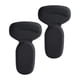 thumbnail image 3 of Almohadillas para talón Yuyangstore 2 piezas de Almohadillas de talón protectores de pie negro, 3 of 8