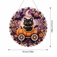 thumbnail image 3 of Hanging Diamond Art Halloween Ornaments Spooky Home Decor Kit, 3 of 6