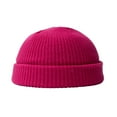 thumbnail image 4 of Bonnet Délicat Confortable Style Simple Couvre-Chef Accessoire de Vêtements Couleur Unie pour Décoration de Robe Rouge Rose, 4 of 6
