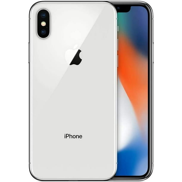 Apple iPhone X Fully Unlocked Silver 64GB (Scratch and Dent)