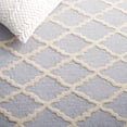 thumbnail image 6 of SAFAVIEH Cambridge Karen Geometric Wool Runner Rug, Light Blue/Ivory, 2'6" x 6', 6 of 11