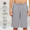 Previoous Page Men's Athletic Shorts Quick Dry, Workout, Gym, Running
