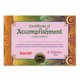 thumbnail image 1 of Certificado de cumplimiento (paquete de 6) The Beistle Company CG081, 1 of 1