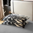 thumbnail image 4 of Erosebridal Housse de Couette en Coton 100 % Fleur d'Art Full, Ensembles de Literie Mode Moderne Taille Full, Ensemble de Chambre Réversible pour Adolescents Adultes, Décoration de Chambre Respirante, 3 Pcs (Sans Couette), 4 of 8
