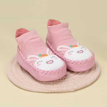 

Ameiqe Baby Socks Shoes Infant Toddler Boys Girls Low Top Soft Sole Casual Pre Walker Shoes(Pink 13cm)