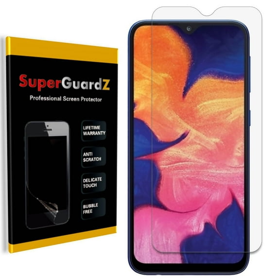 [2-PACK] For Samsung Galaxy A10e - SuperGuardZ Anti Blue Light [Eye Protection] PET Film Screen Protector, Anti-Scratch, Anti-Bubble