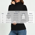 thumbnail image 3 of Chiccall Women's Turtleneck Long Sleeve Base Layer Top, Stretchy Slim Fit Thermal Shirt with Thumb Holes for Fall Winter Layering, 3 of 10
