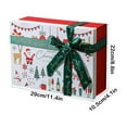 thumbnail image 3 of HongHeng Clearance Under $2.00 Red Christmas Gift Box Ribbon Box Christmas Eve Candy Packaging Box Scarf Gloves Holiday Gift Boxes, 3 of 6
