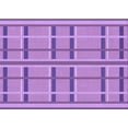 thumbnail image 1 of Ahgly Company Machine Washable Indoor Rectangle Transitional Violet Purple Area Rugs, 5' x 7', 1 of 7