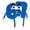B02, variant on Brainrot Blue Plush, 67 Brainrot Figure Dolls, 13 inch Blue Style Stuffed Animals Toys, for Fans, Soft, Collectible Game Plush, for Birthday Christmas New Year Gift