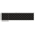 thumbnail image 3 of Ambesonne Floral Fabric by the Yard Upholstery, Dots Lines in Flowers Shapes, 3 Yards, Pale Pink and Charcoal Grey, 3 of 5