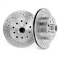 thumbnail image 4 of Helix Suspension Brakes & Steering 16254 11 in. Drilled & Slotted 5x5 Rotors for Toyota, 4 of 6