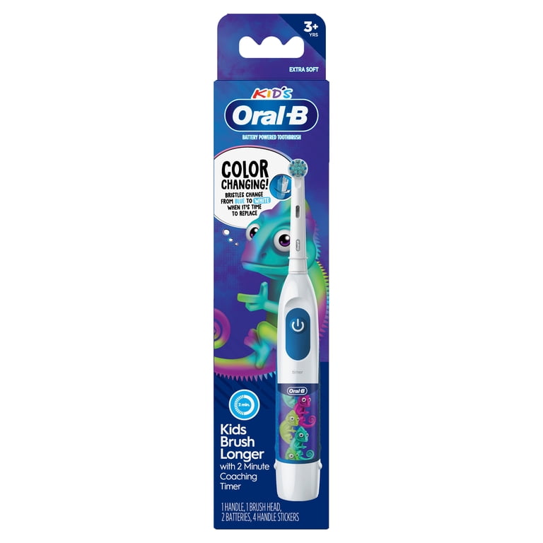 Oral-B Kids Battery Powered Toothbrush, Color-Changing Bristles photo 2