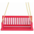 thumbnail image 1 of Classics by Handley Dollhouse Miniature Red Porch Swing, 1 of 3