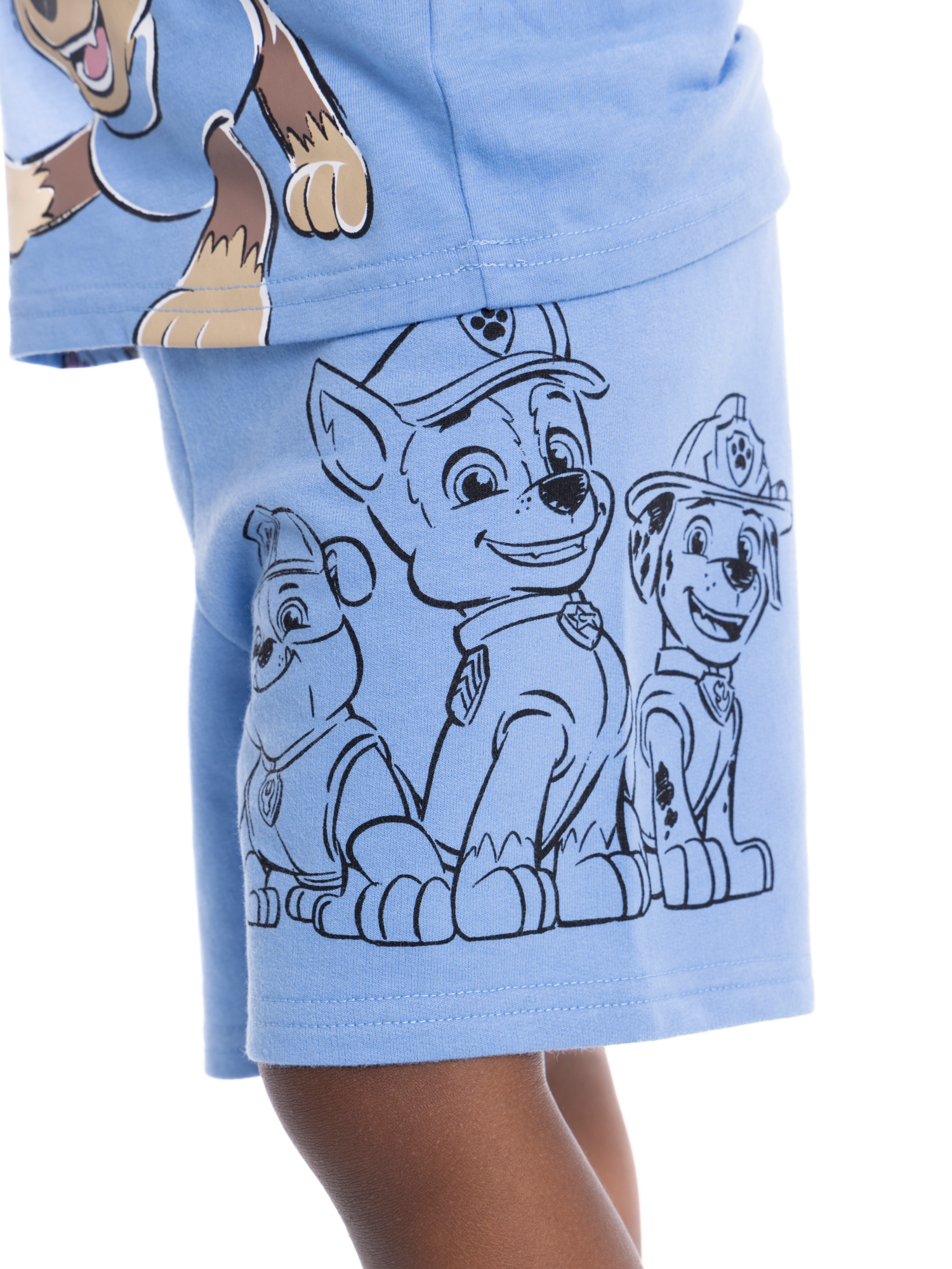 PAW Patrol Toddler Graphic Tee and Shorts Set, 2-Piece, Sizes 12M-5T