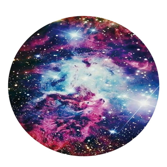 veasfak Elastic Protective Fitted Round Tablecover Table Pad ~ Sky_2 Dia 1.2m Sky B 1.2m