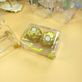 thumbnail image 4 of Caja de dulces creativa personalizada, transparente, exquisita capacidad, taburete conveniente, estuche de transporte, 4 of 5