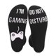 thumbnail image 1 of 3 calcetines divertidos, calcetines de juego con frase, calcetines de invierno antideslizantes, 1 of 3