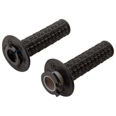 TORC1 Racing Defy Lock On Enduro Kev-Tec MX Grips Black
