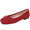 Red, variant on CHICVOMEY Vintage Bow Mary Jane Flats for Women Square Toe Comfort Ballet Flats with Memory Foam Insole Casual Dress Ballet Flats