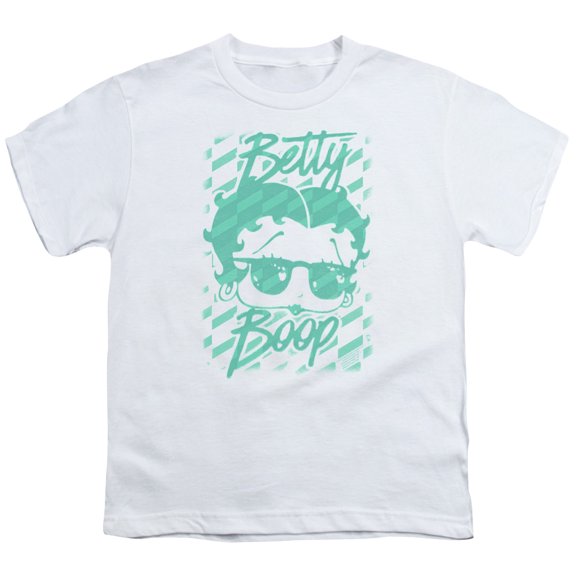 Betty Boop Summer Shades S/S Youth 18/1 T-Shirt White