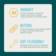 Charbroil Pro Series™ 3-Burner Gas Grill and Griddle