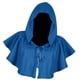 thumbnail image 3 of Poliéster Halloween Capa Accesorios de cosplay Disfraz Cowl Medieval Witch Cape Poncho con capucha para adultos, 3 of 6