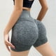 thumbnail image 4 of Pantalones cortos de yoga de cintura alta Fitness Leggings de gimnasio para mujer (gris L/XL) Tmvgtek Deportes Acuáticos, 4 of 6