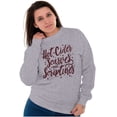 thumbnail image 5 of Cider Scarves Scripture Christian Women Plus Size Sweatshirt Brisco Brands 2X, 5 of 6