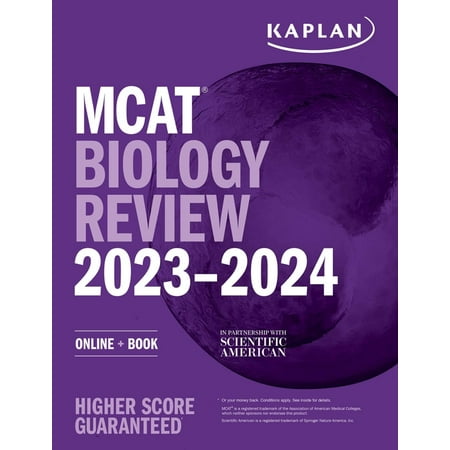 UPC: 9781506282954 | Kaplan Test Prep: MCAT Biology Review 2023-2024 : Online + Book (Paperback)