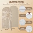5FT Arch Backdrop Covers, Tropical Botanical Wedding Arch Cover ...