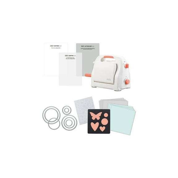 Bira Craft Adjustable Die Cutting & Embossing Machine Starter Kit, 6-1/4" Feeding Slot