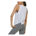 thumbnail image 2 of TOMMY HILFIGER SPORT Womens White Sleeveless Crew Neck Active Wear Tank Top XXL, 2 of 4