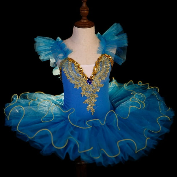 Trajes de Ballet para niñas, disfraces de cosplay para niños pequeños, tutú de bailarina, vestido de baile para niños, disfraces de baile del lago de los Cisnes, ropa