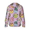 thumbnail image 2 of Picia Cute Donuts Women's Men's UPF 50+ Sun Protection Hoodie Shirt Long Sleeve SPF Fishing Outdoor UV Hiking Lightweight Shirts-Small, 2 of 9