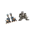 thumbnail image 4 of Figura de y búho de resina moderna, escultura decorativa, arte coleccionable para escritorio, estantería, hogar, oficina, sala de estar, arma, 4 of 5