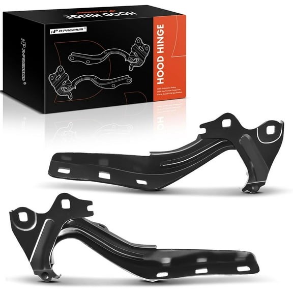 A-Premium Front Driver and Passenger Hood Hinges Compatible with Chevrolet Cruze 2016-2019 Sedan, Cruze 2017-2019 Hatchback, Front Left and Right Side, 2-PC Set, Replace# 84304688, 84304689