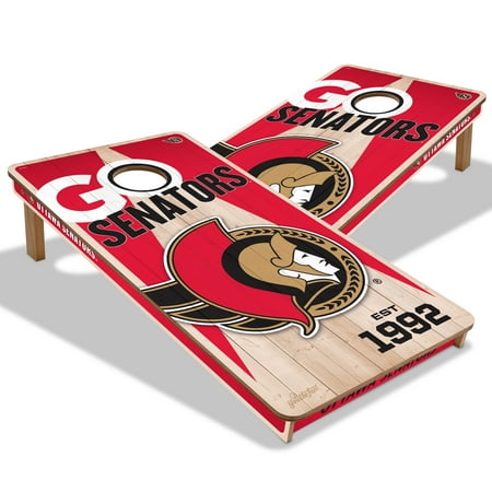 YouTheFan NHLOttawa Senators 2 x 4 Cornhole Game No Bags