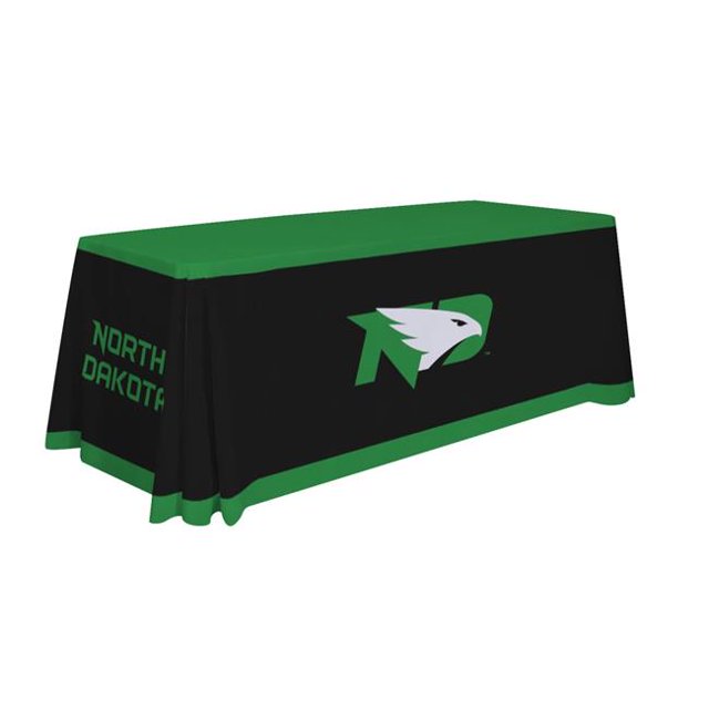 Showdown Displays 810026UND-004 6 Pi NCAA Nord Dakota Combats Faucons Colorant Table Sublimée Jeter - No.004