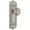 Satin Nickel, variant on Grandeur Parthenon Door Knob with Windsor Plate