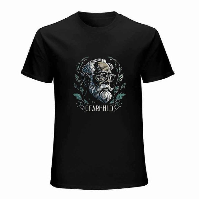 Character Portrait T-shirt Kind Grandpa T-shirt Grandpa Thanksgiving Gift Trendy Tees