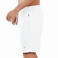 thumbnail image 3 of NORTHYARD Men's 7 Inch Athletic Basketball Shorts with 4 Pockets Workout Gym Short White XL, 3 of 8