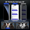 thumbnail image 3 of Protector de pantalla de privacidad SMARTDEVIL para iPhone 12 Pro Max, 3 of 8