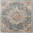 thumbnail image 6 of Rugs.com Newport Collection Rug – 8' Square Blue Medium Rug Perfect For Living Rooms, Kitchens, Entryways, 6 of 6