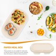 thumbnail image 3 of CUITING Biodegradable Lunch Box 10 Pcs Paper Bowls Disposable Restaurant Supplies Container Takeaway, 3 of 6