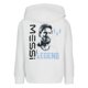 thumbnail image 4 of Sudadera con capucha Messi para niño, manga larga, fleece blanco, 4 of 4